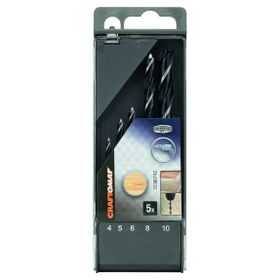 Craftomat 4-10 mm 5'li Yılan Matkap Ucu Set