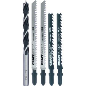 Craftomat 5'li Dekupaj Testere Ucu Ahşap Set