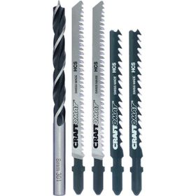 Craftomat 5'li Dekupaj Testere Ucu Ahşap Set