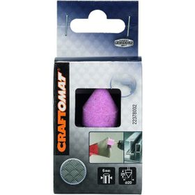 Craftomat 6 mm Konik Parmak Taşlama Taşı