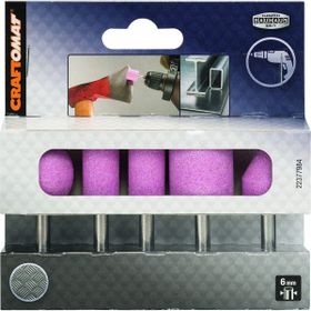 Craftomat 6 mm Parmak Taşlama Taşı Seti