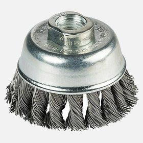 Craftomat 65 mm M14 Örgülü Çanak Tel Fırça