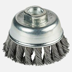 Craftomat 65 mm M14 Örgülü Çanak Tel Fırça