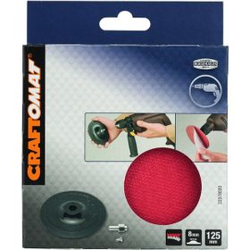 Craftomat 8x125 mm Velcro Zımpara Tabanı