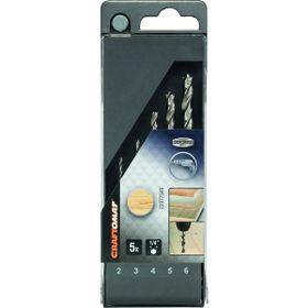 Craftomat Hex 2-6 mm 1/4 Yılan Ahşap Matkap Ucu