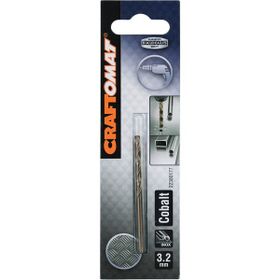Craftomat HSS-Co 3.2x36x65 mm Metal Matkap Ucu