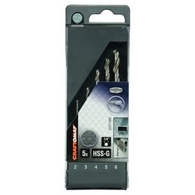 Craftomat HSS-G 2-6 mm 1/4 Metal Matkap Ucu