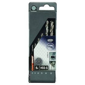 Craftomat HSS-G 2-8 mm Metal Matkap Ucu Set