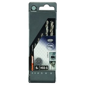 Craftomat HSS-G 2-8 mm Metal Matkap Ucu Set