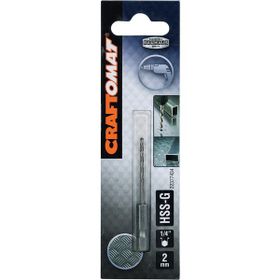 Craftomat HSS-G 2 mm 1/4 Metal Matkap Ucu