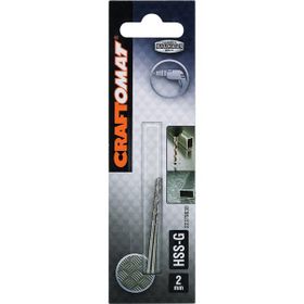 Craftomat HSS-G 2 mm Metal Matkap Ucu