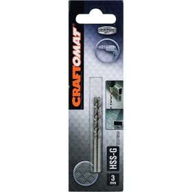 Craftomat HSS-G 3 mm Metal Matkap Ucu