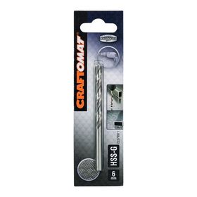 Craftomat HSS-G 6 mm Metal Matkap Ucu