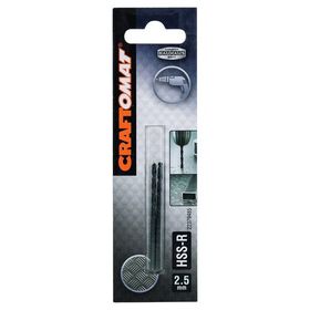 Craftomat HSS-R 2.5 mm 30X57 Metal Matkap Ucu