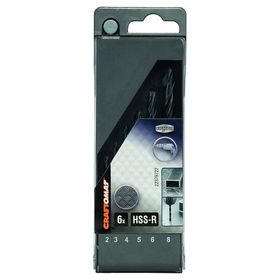Craftomat HSS-R 2-8 mm Metal Matkap Ucu Set