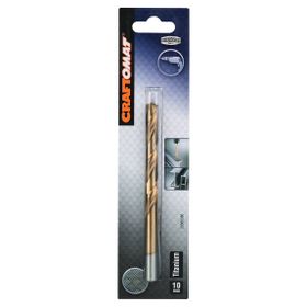 Craftomat HSS-TiN 10x87x133 mm Metal Matkap Ucu