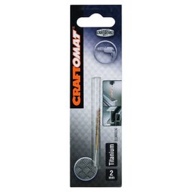 Craftomat HSS-TiN 2x24x49 mm Metal Matkap Ucu