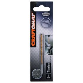 Craftomat HSS-TiN 4x43x75 mm Metal Matkap Ucu