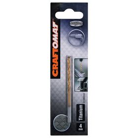 Craftomat HSS-TiN 4x43x75 mm Metal Matkap Ucu