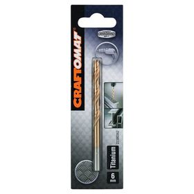 Craftomat HSS-TiN 6x57x93 mm Metal Matkap Ucu