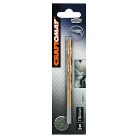 Craftomat HSS-TiN 8x75x117 mm Metal Matkap Ucu