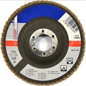 Craftomat K60 115 mm Unıversal Açık Mavi Fiber Taşlama Taşı