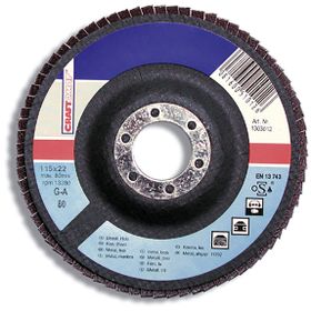 Craftomat K80 115 mm Unıversal Açık mavi Fiber Taşlama Taşı