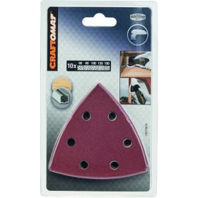 Craftomat Kırmızı 93 Kum 10'lu Ahşap Top Zımpara Ucu