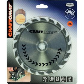 Craftomat PR WO H 160x20-20 mm Daire Testere Bıçağı