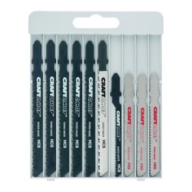 Craftomat T Şaft 10'lu Dekupaj Testere Ucu Set