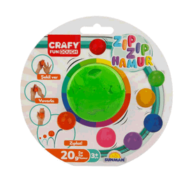 Crafy 20 Gr Zıp Zıp Oyun Hamuru