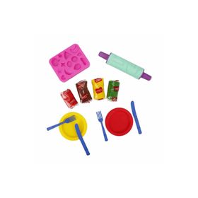 Crafy 2015 200 GR 12 Parça Süper Burger Oyun Hamuru Seti