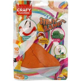 Crafy 3601 Turuncu 200 G Streç Oyun Kumu
