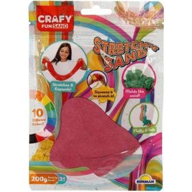 Crafy 3602 Pembe 200 G Streç Oyun Kumu