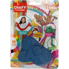 Crafy 3605 Streç Koyu Mavi 200 GR Oyun Kumu