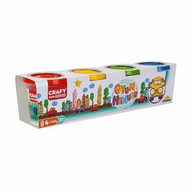 Crafy 520 Gr 4'lü Oyun Hamuru