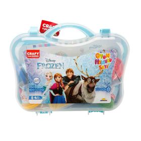 Crafy Frozen 200 gr 20 Parça Çantalı Oyun Hamuru Seti