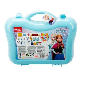Crafy Frozen 200 gr 20 Parça Çantalı Oyun Hamuru Seti