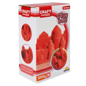Crafy Kırmızı 500 gr Kinetik Kum