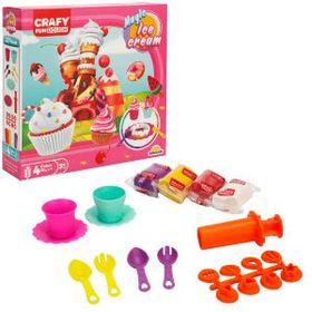Crafy Magic Ice Cream 200 gr 22 Parça Oyun Hamuru Seti