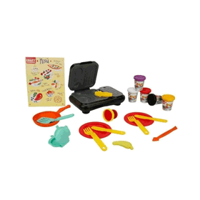 Crafy ‎S03002052 6x50 gr 22 Parça Mangal Keyfi Oyun Hamuru Seti