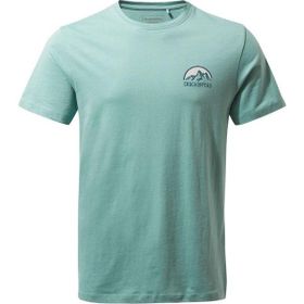 Craghoppers CMT936 Mens Mightie SS Kısa Kollu Turkuaz Erkek T-Shirt