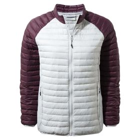 Craghoppers Venta Lite II Bordo Beyaz Kadın Ceket