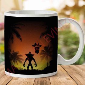 Crash Bandicoot Protector of the Island Baskılı Kupa
