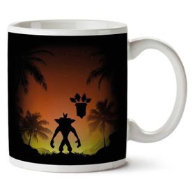 Crash Bandicoot Protector of the Island Baskılı Kupa