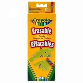 Crayola 10 Silinebilir Kuru Boya Kalem