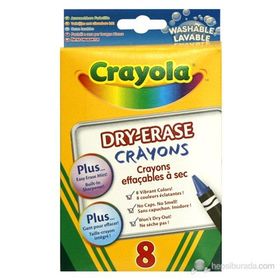 Crayola Beyaz Tahta 8'Li Pastel Boya