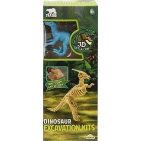 Crazoo 3563 Dinozor Figurlu 3D Kazı Seti