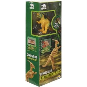 Crazoo 3563 Dinozor Figurlu 3D Kazı Seti