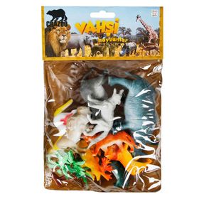 Crazoo S00000711 Orta Poşet Vahşi Hayvanlar